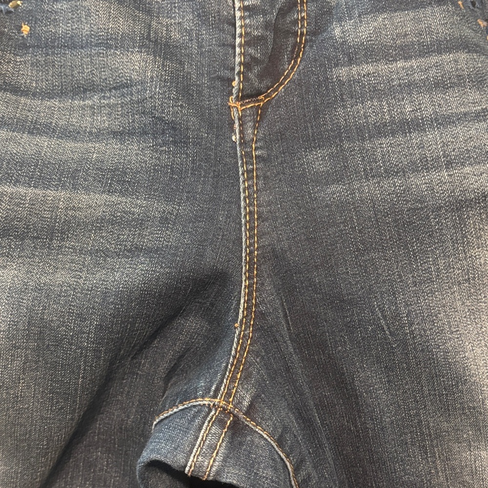 Code Bleu Dark Blue Detailed Skinny Jeans - Picture 6 of 9